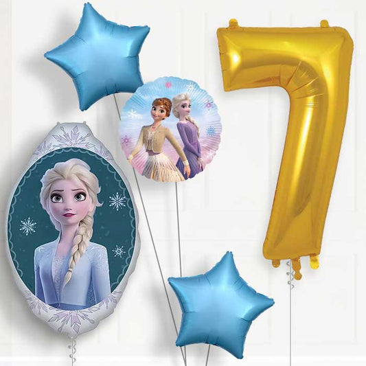 Frozen Elsa 7th Birthday Balloon Package | Party Save Smile
