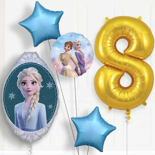 Frozen Elsa 8th Birthday Balloon Package | Party Save Smile