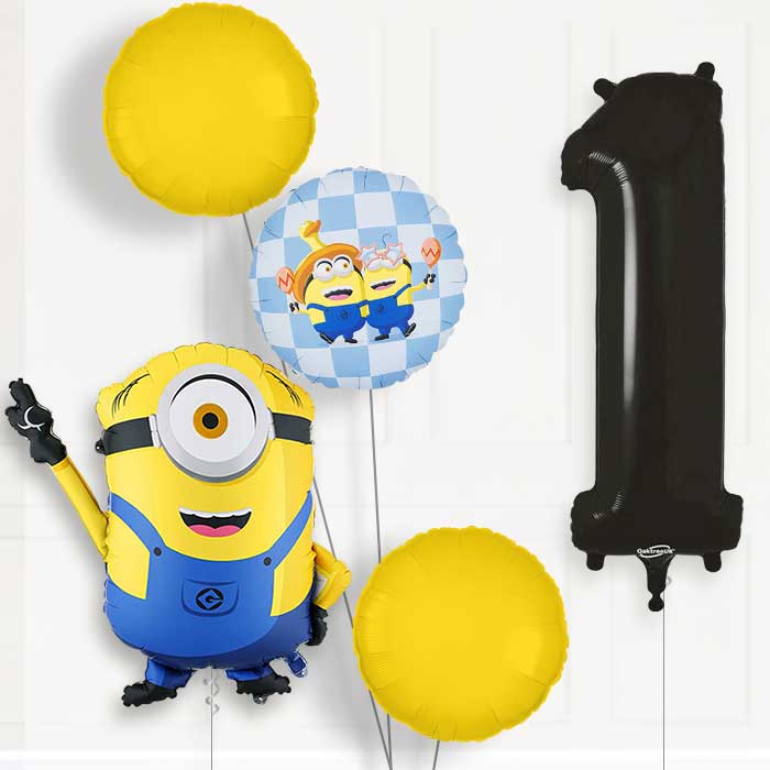 Minion Mel 1st Birthday Balloon Package | Party Save Smile