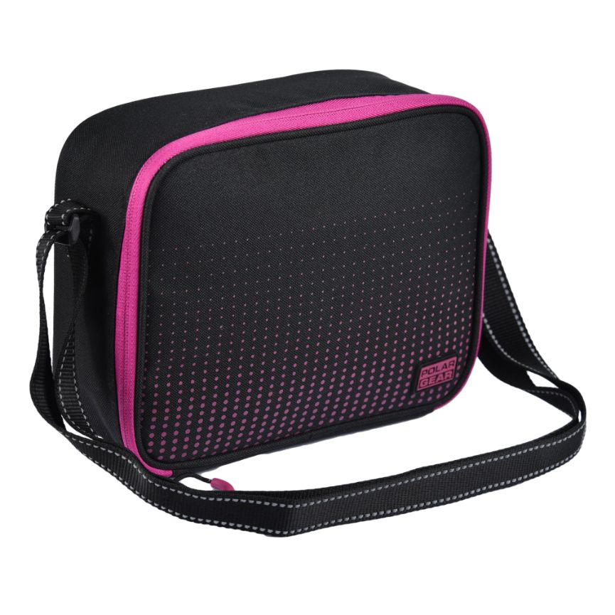 Polar Gear Active Munich Lunch Cooler Bag Pink Optic Dot | Party Save Smile