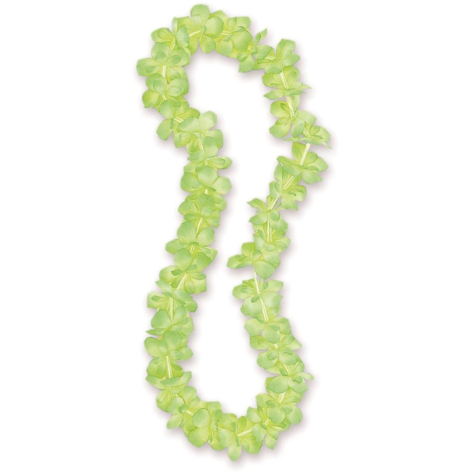 Lime Green Hawaiian Leis: Hawaiian Party Accessory | Party Save Smile