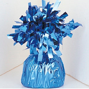 Frilly Baby Blue Balloon Weights 175 Grams