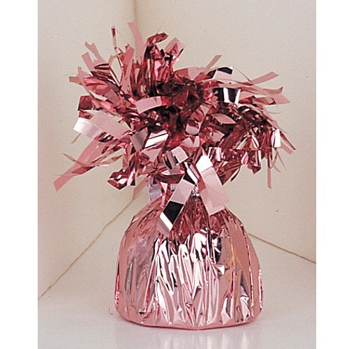 Light Pink Foil Balloon Weights 175 Grams