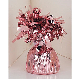Light Pink Foil Balloon Weights 175 Grams