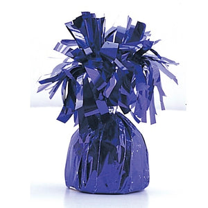 Frilly Purple Balloon Weights 175 grams