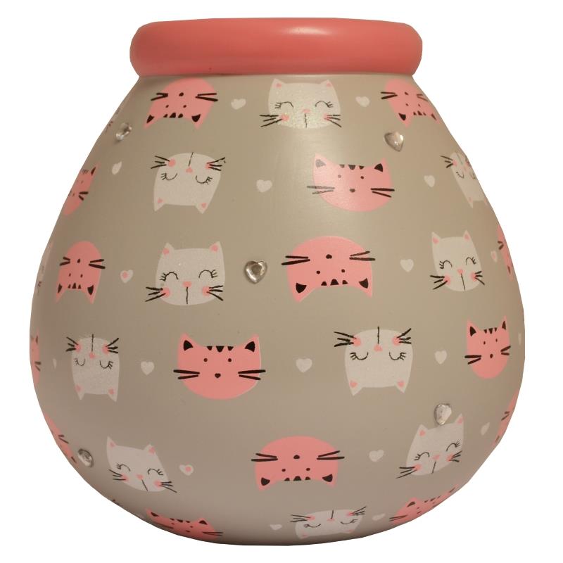 Cat Pots of Dreams Jar: Piggy Bank | Party Save Smile