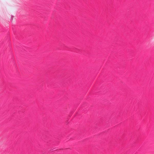 Hot Pink Feathers for Craft 8 grams | Party Save Smile