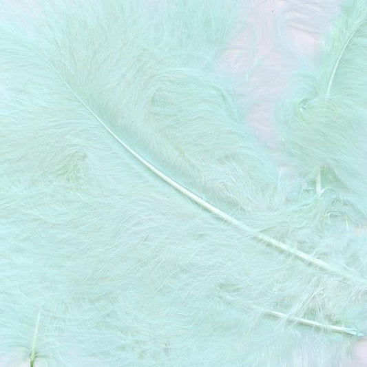 Baby Blue Feathers for Crafts 8 grams | Party Save Smile