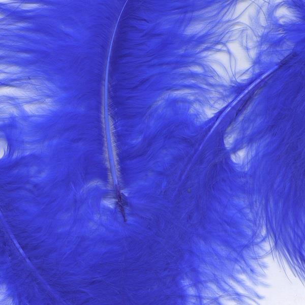 Royal Blue Feathers for Crafts (8 grams) | Party Save Smile