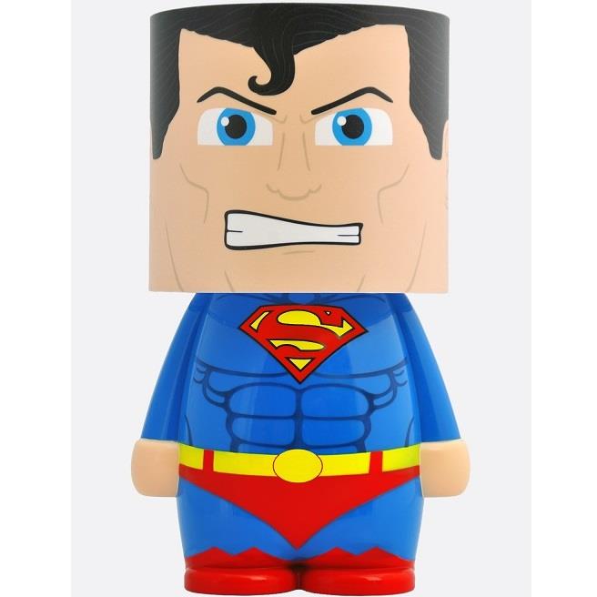 Superman Lamp: Superhero Bedroom Lamp | Party Save Smile