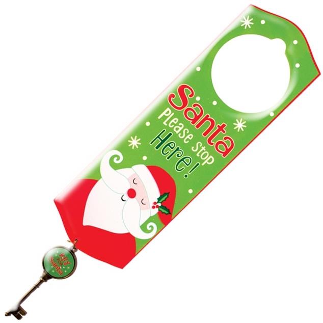 Wooden Christmas Door Hanger | Party Save Smile