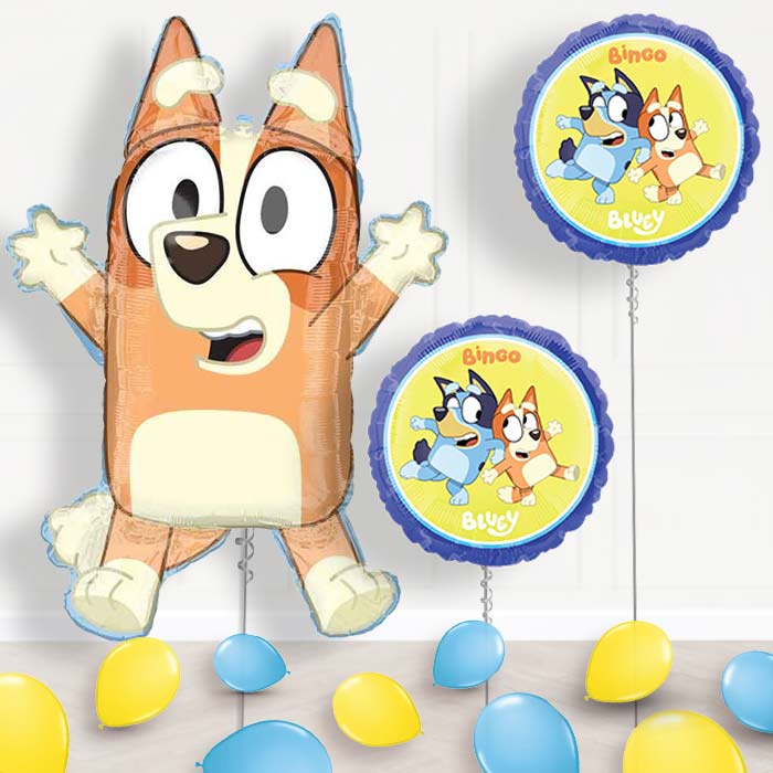 Giant Bingo Shaped Balloon Package Delivered - Balloon Package | Party Save Smile