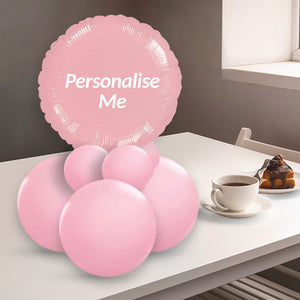 Baby Pink Balloon Table Centrepiece Decoration