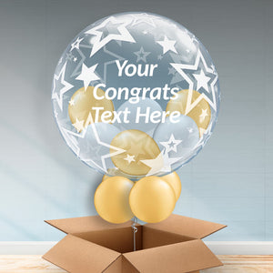 Personalisable Congratulations Balloons - Star