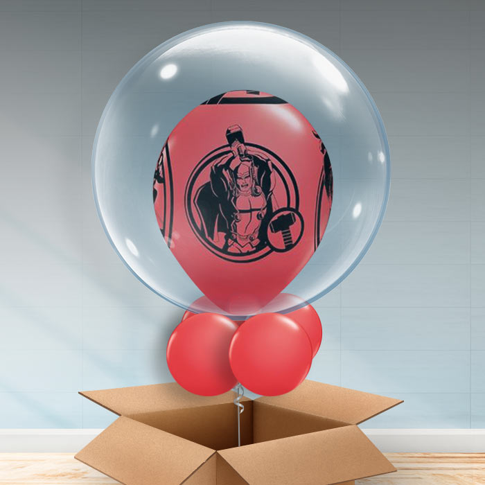 Personalisable Avengers Bubble Balloon - Bubble Balloon | Party Save Smile