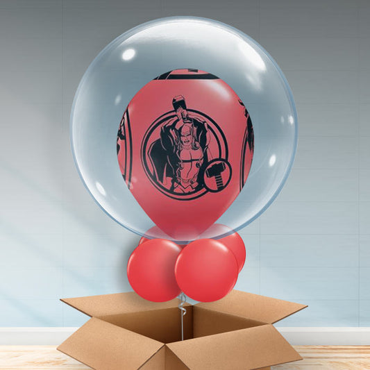 Personalisable Avengers Bubble Balloon - Bubble Balloon | Party Save Smile