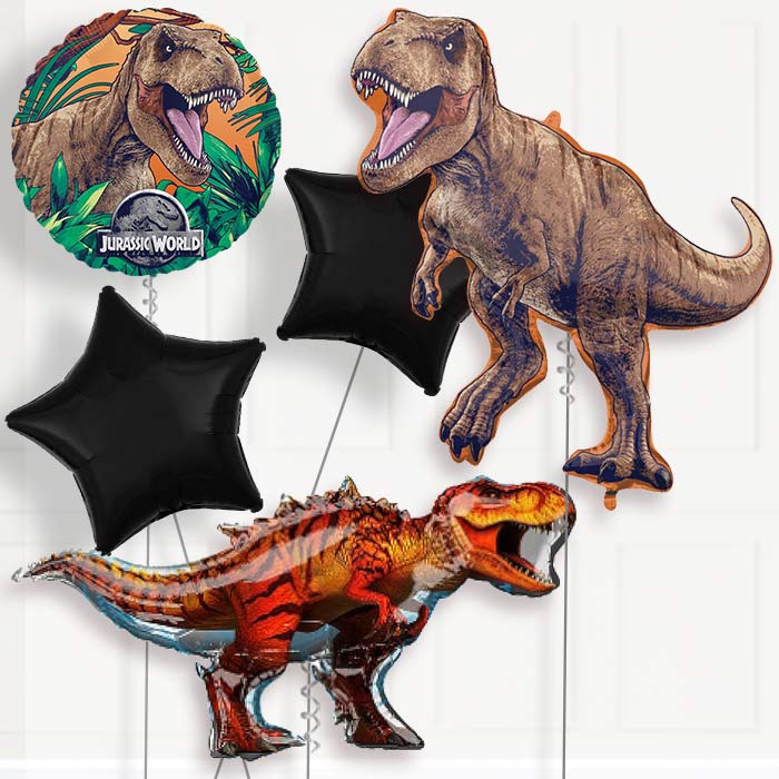 Jurassic World Deluxe Helium Balloon Package | Party Save Smile
