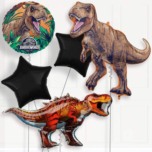 Jurassic World Deluxe Helium Balloon Package | Party Save Smile