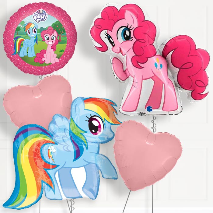 My Little Pony Deluxe Helium Balloon Package - Deluxe Helium Balloon Package | Party Save Smile