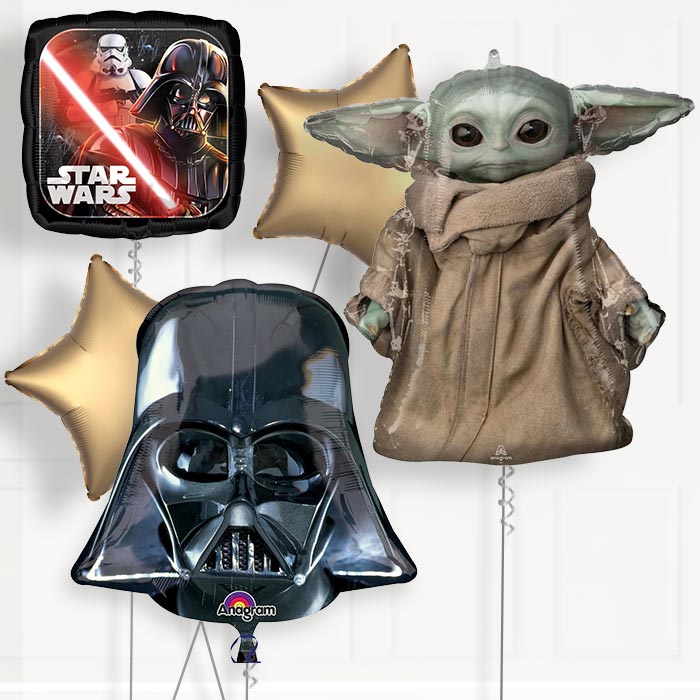 Star Wars Deluxe Helium Balloon Package