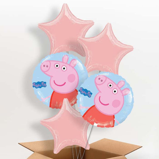 Peppa Pig Helium Balloon in a Box - 5 Balloon | Party Save Smile