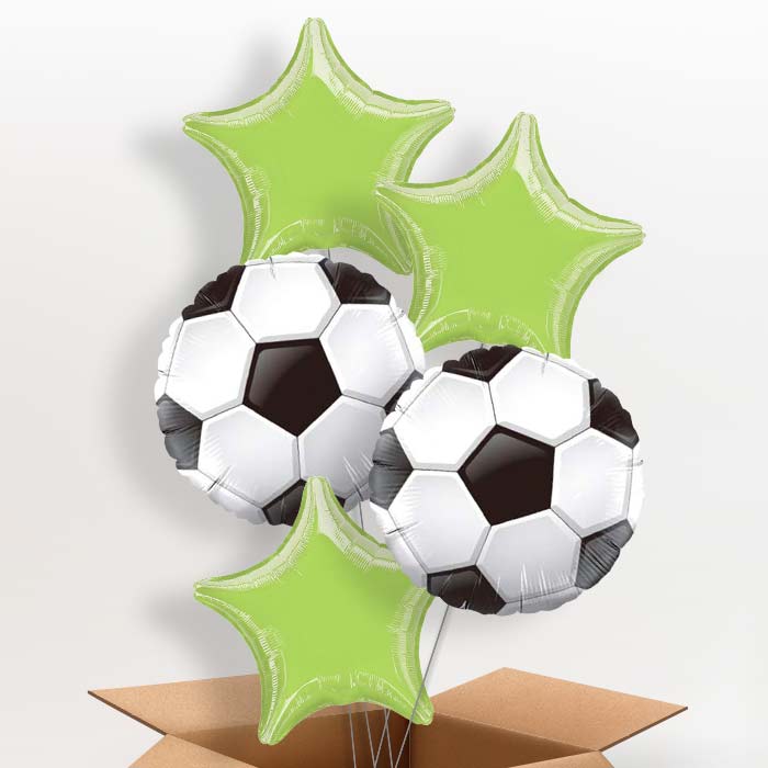 Football Foil Balloons in a Box