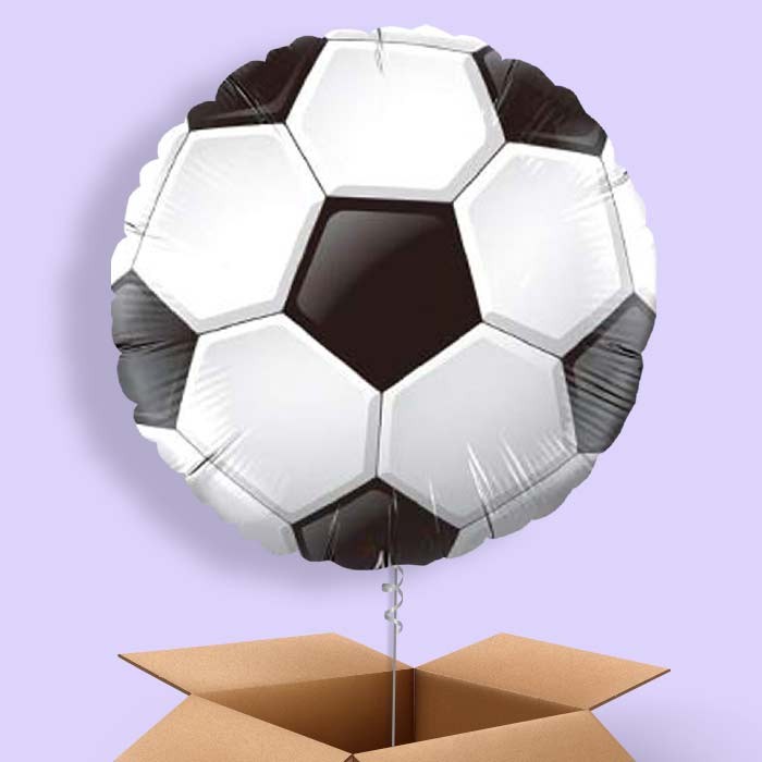 Football Foil Balloons in a Box