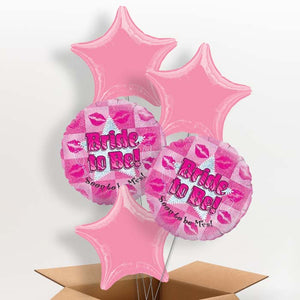 Bride to Be Helium Balloons in a Box (Mrs)