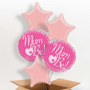 Mum to Be Baby Shower Helium Balloon in a Box