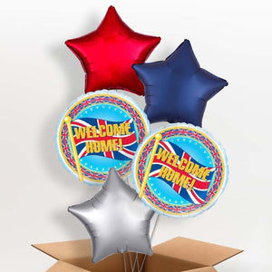 Welcome Home Helium Balloons in a Box (Union)
