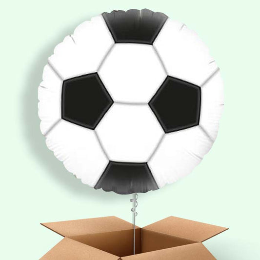 Football Helium Balloons in a Box