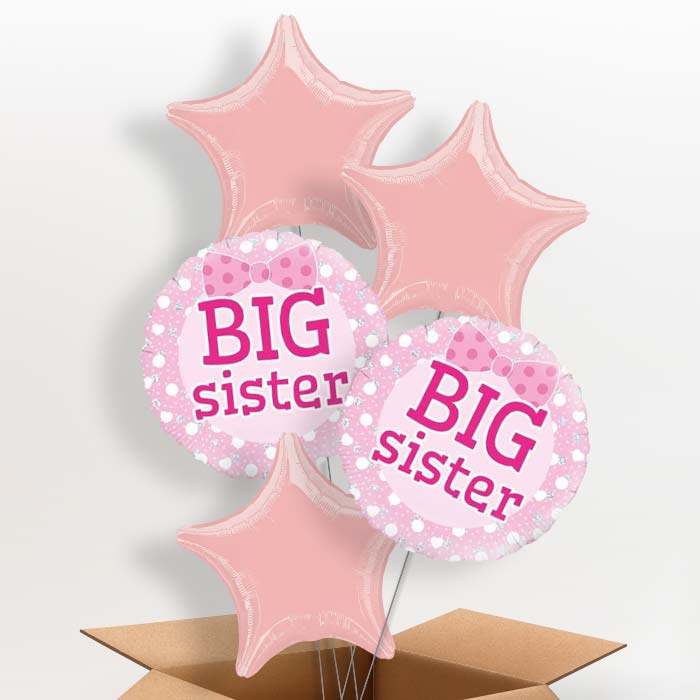 Big Sister Helium Balloon in a Box - 5 Balloon | Party Save Smile