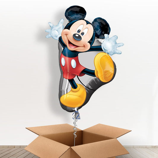 Giant Mickey Mouse Helium Balloons in a Box - Giant Balloon | Party Save Smile