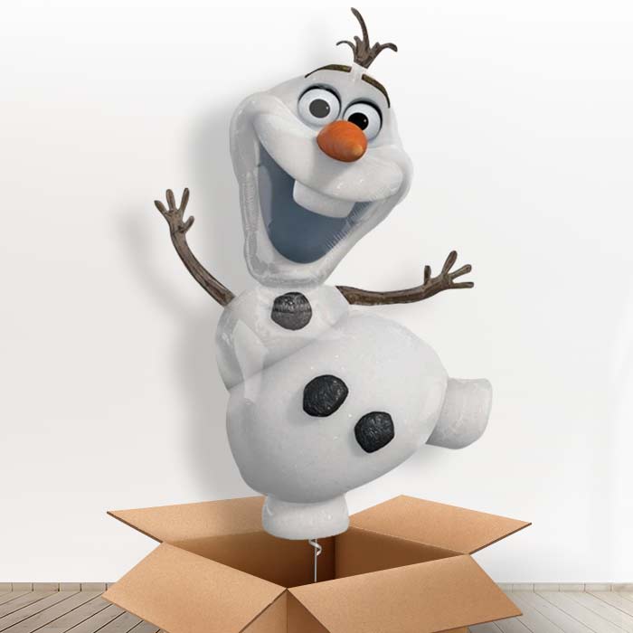 Giant Olaf Frozen Helium Balloon In a Box