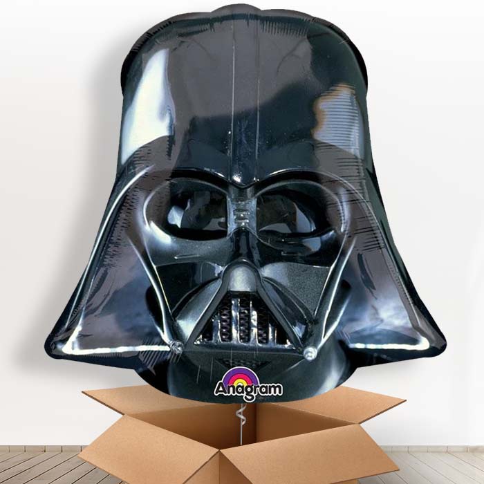 Giant Darth Vader Helium Balloon in a Box