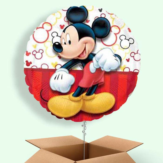 Mickey Mouse Foil Balloon in a Box (Red)