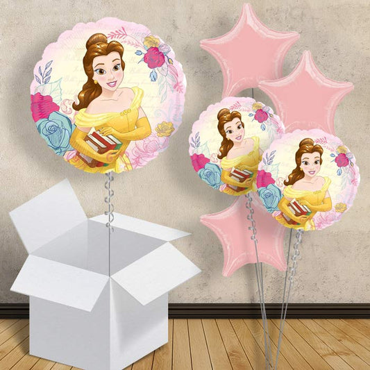 Beauty and the Beast Helium Balloon in a Box - 1 Balloon | Party Save Smile