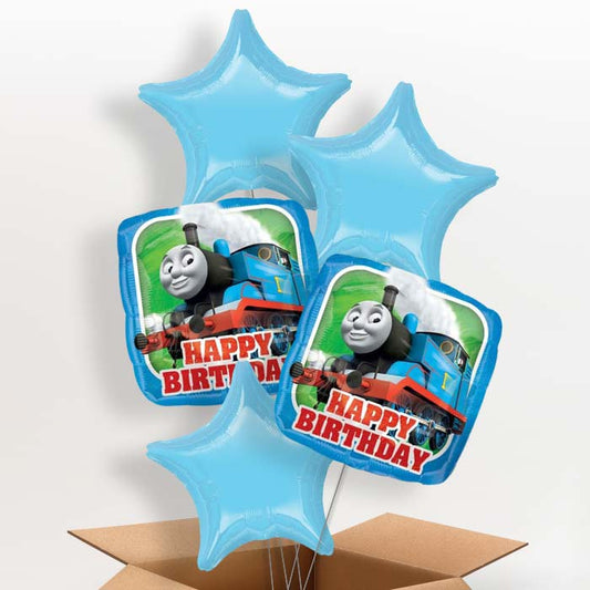 Thomas the Tank Engine Helium Balloon in a Box - Birthday - 5 Balloon | Party Save Smile