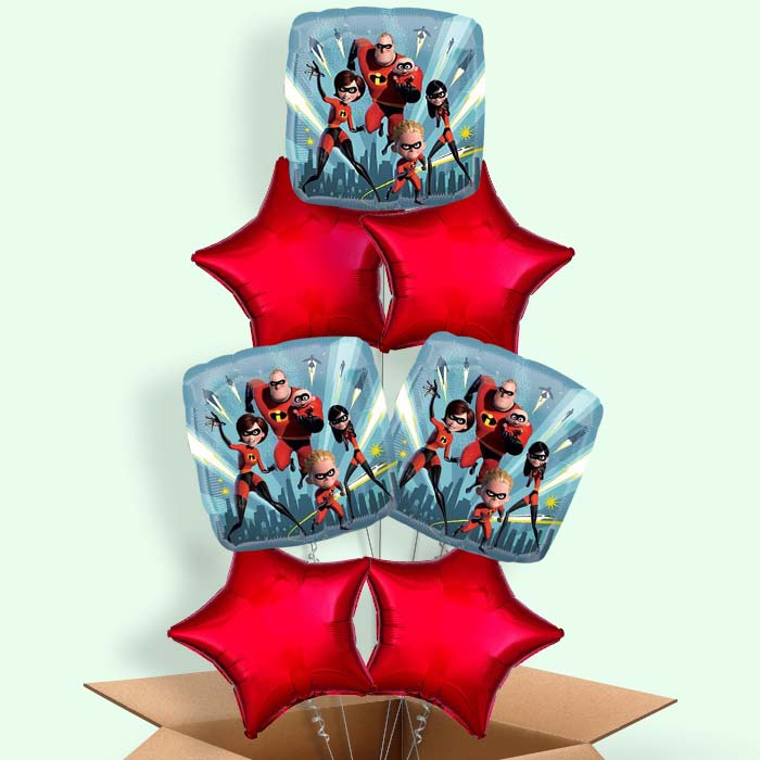 Incredibles 2 Helium Balloon in a Box - 7 Balloon | Party Save Smile