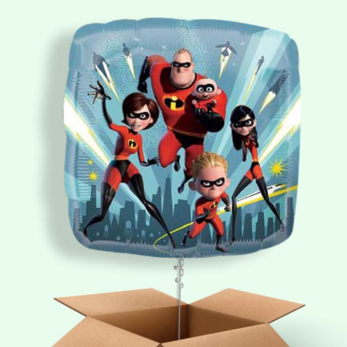 Incredibles 2 Helium Balloon in a Box - 1 Balloon | Party Save Smile
