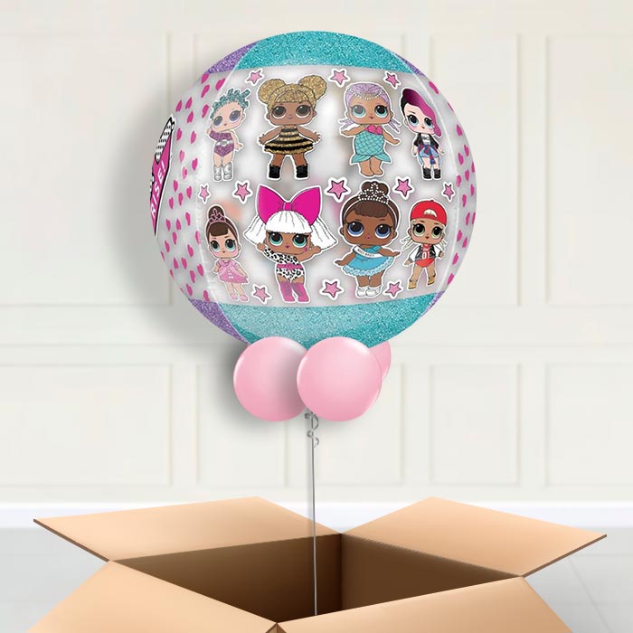 Lol Surprise Orbz | Sphere Helium Balloon in a Box - Orbz Balloon | Party Save Smile