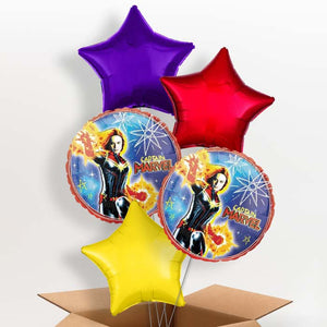 Captain Marvel Helium Balloon in a Box