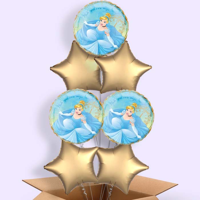 Cinderella Helium Balloon in a Box - 7 Balloon | Party Save Smile