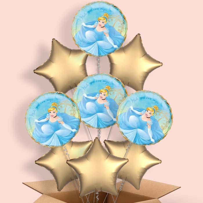 Cinderella Helium Balloon in a Box - 9 Balloon | Party Save Smile