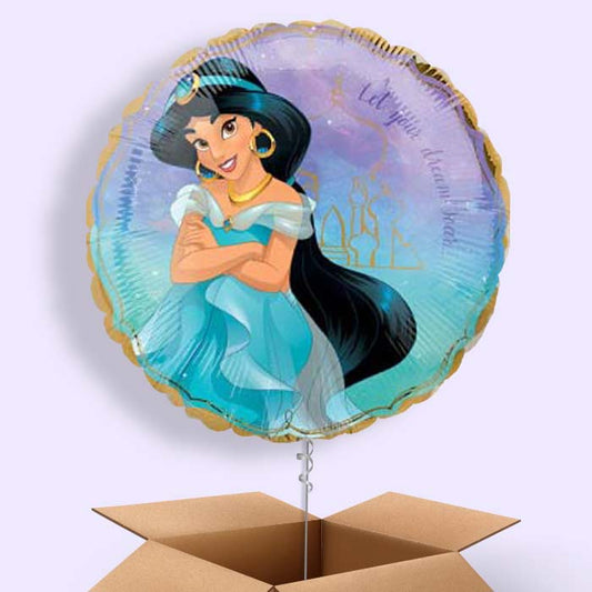 Princess Jasmine Helium Balloon in a Box