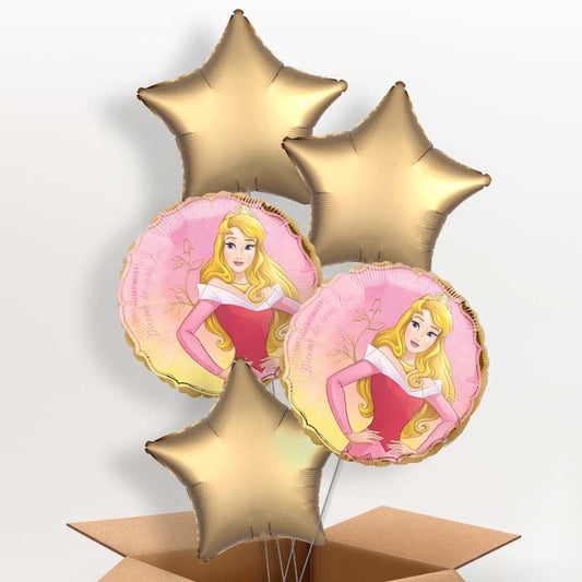 Aurora Sleeping Beauty Helium Balloon in a Box - 5 Balloon | Party Save Smile