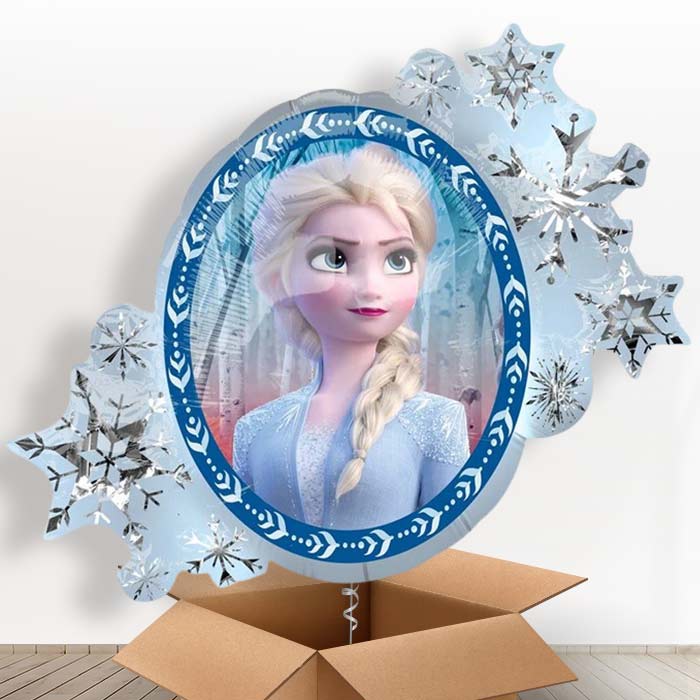 Giant Frozen 2 Helium Balloons in a Box Gift