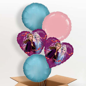 Heart Frozen 2 Helium Balloons in a Box