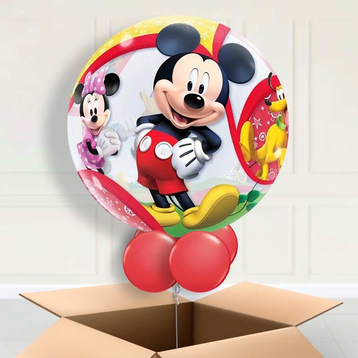 Mickey Mouse Bubble Balloon in a Box - Bubble Balloon | Party Save Smile