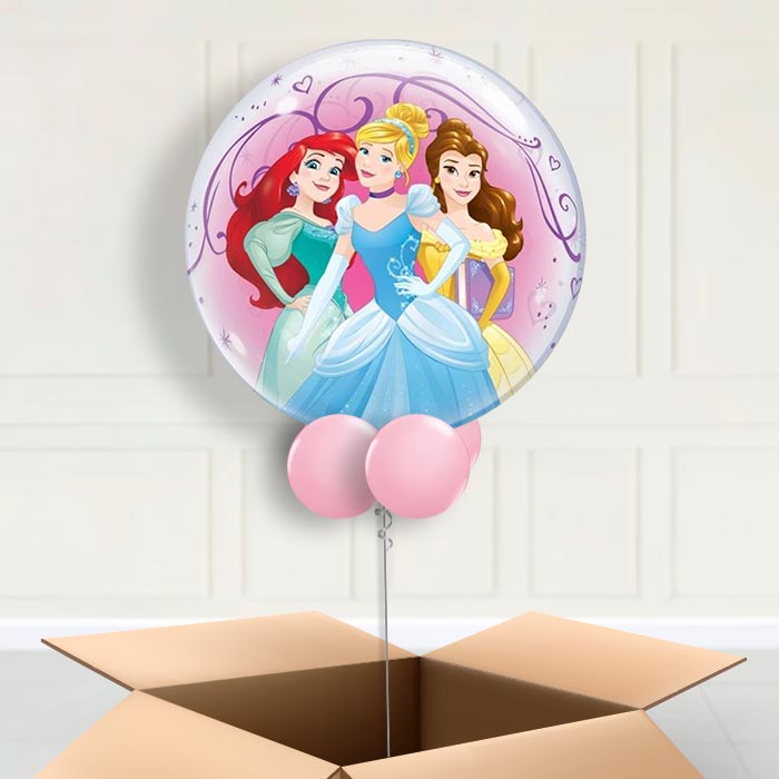 Disney Princess Bubble Balloon in a Box - Bubble Balloon | Party Save Smile